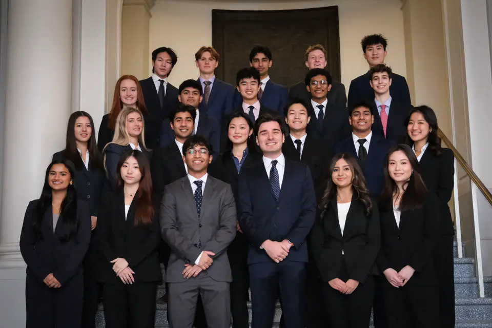 Phi Gamma Nu members